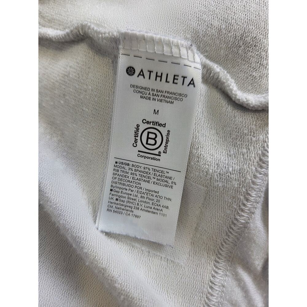 Athleta Wrap Cardigan Light gray Medium - Picture 7 of 7